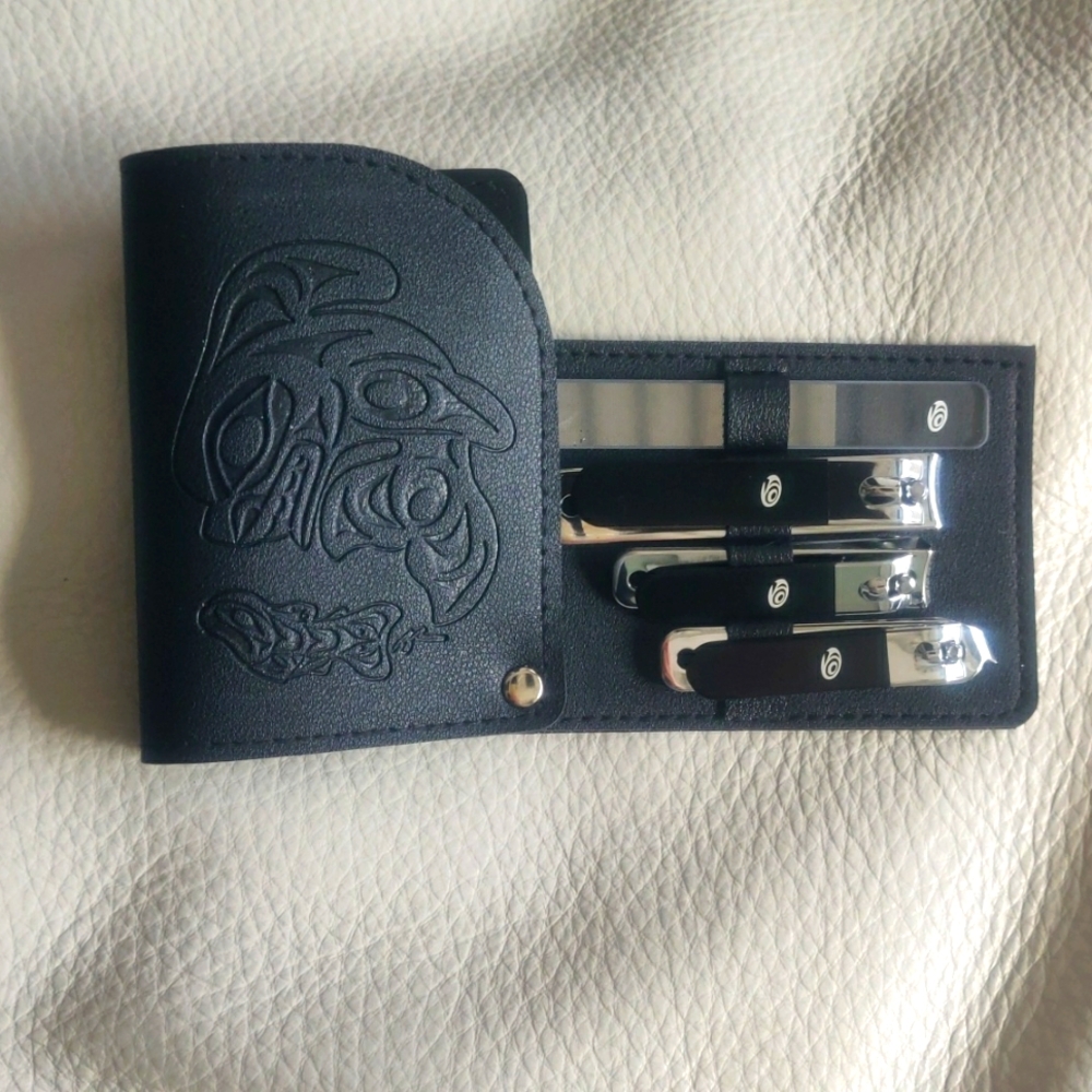 'Orca' Indigenous Design by Douglas Horne Manicure Set